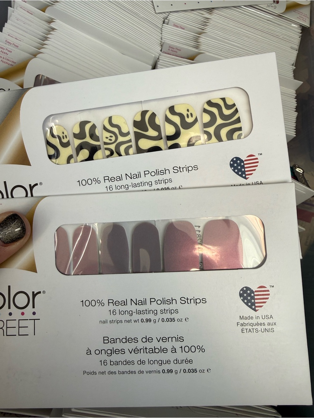 Color Street Feeling Fab-boo-lous & Dove Me Not